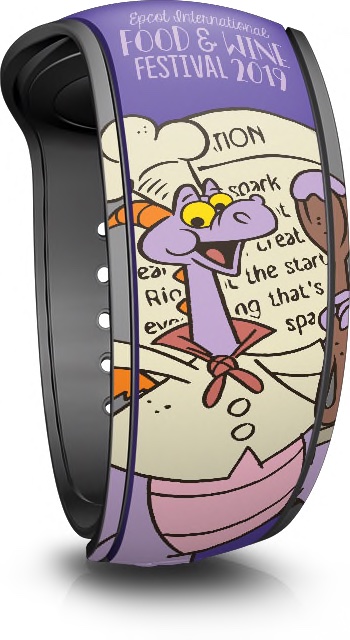 Epcot International Food & Wine Festival 2019 – Figment Disney MagicBand