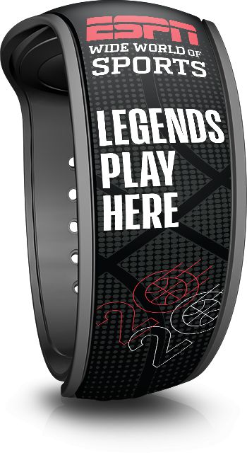 Legends Play Here Disney MagicBand