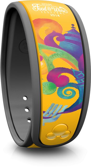 Epcot International Food & Wine Festival 2014 Disney MagicBand