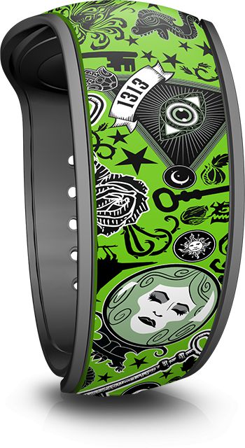 Haunted Mansion Pattern Disney MagicBand