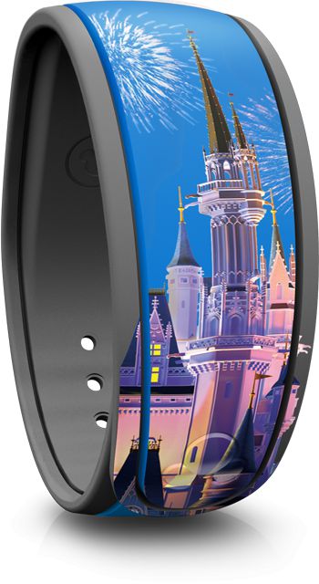 Castle Fireworks (2015) Disney MagicBand