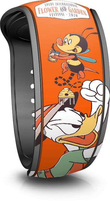 Epcot International Flower & Garden Festival 2020 – Donald & Spike Disney MagicBand