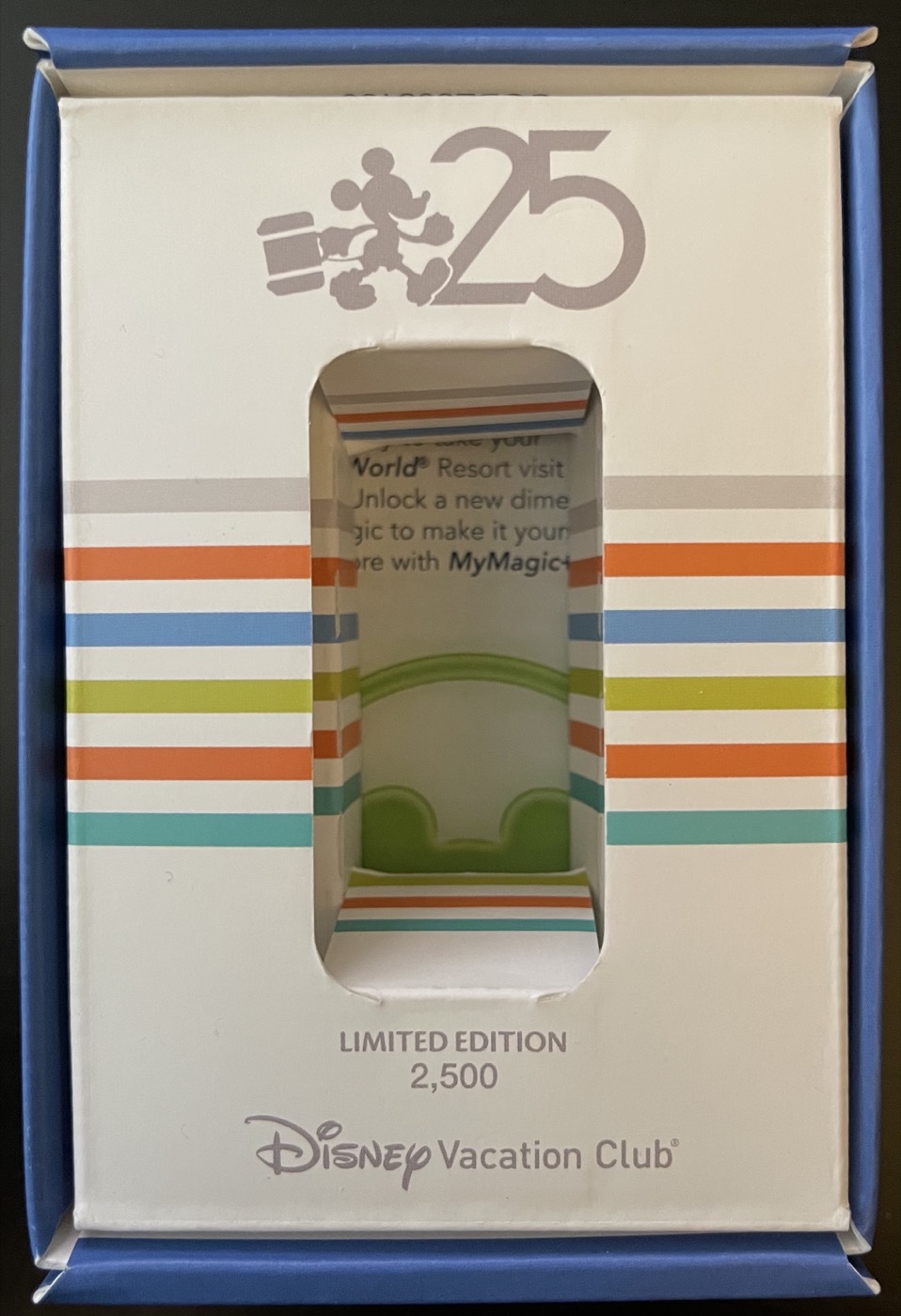 Disney Vacation Club – 25th Anniversary (2016, Blue) view 3