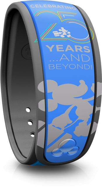 Disney Vacation Club – 25th Anniversary (2016, Blue) Disney MagicBand