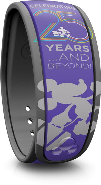 Disney Vacation Club – 25th Anniversary (2016, Purple) Disney MagicBand