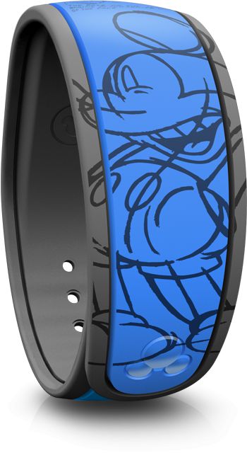 Mickey Sketch Disney MagicBand