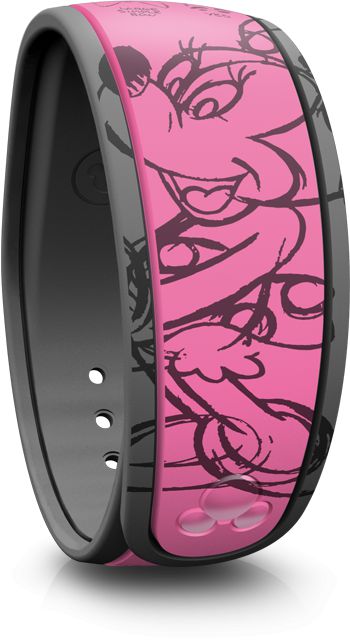 Minnie Sketch Disney MagicBand