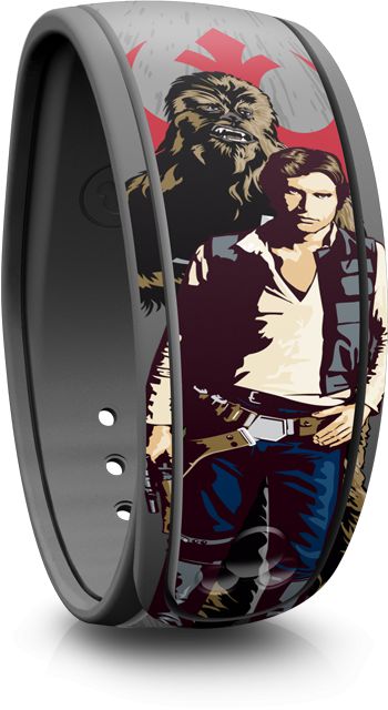 Han Solo & Chewbacca (2016) Disney MagicBand