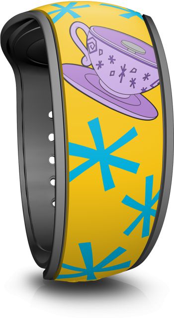 Mad tea Party Pattern Disney MagicBand