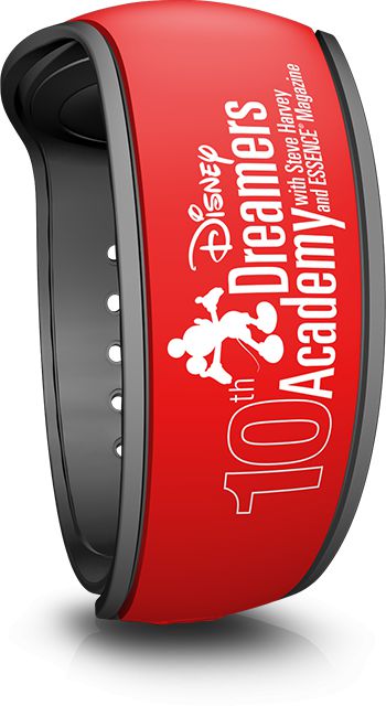 Disney Dreamers Academy 10th Anniversary (2017, Red) Disney MagicBand