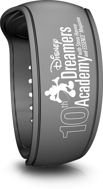Disney Dreamers Academy 10th Anniversary (2017, Gray) Disney MagicBand