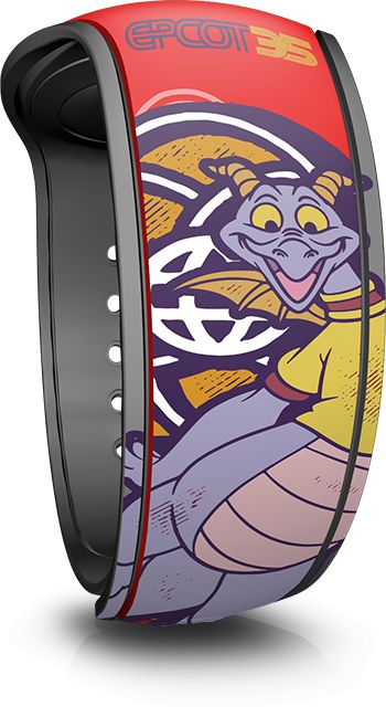 Epcot 35th Anniversary – Figment Disney MagicBand