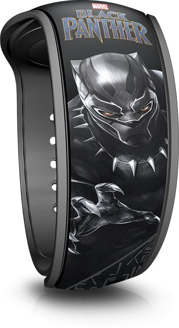Black Panther (2018, Black) Disney MagicBand