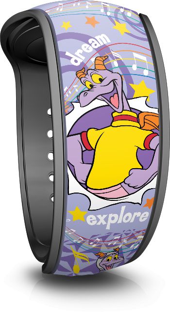 Figment Pattern Disney MagicBand