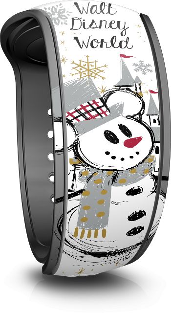 Christmas Silver & Gold Disney MagicBand
