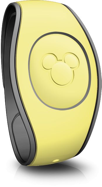 Soft Yellow Disney MagicBand