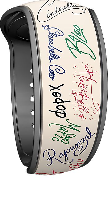 Character Autographs Disney MagicBand