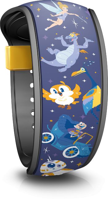 Walt Disney World 50th Anniversary (2021, Dark Blue, LR) #1 Disney MagicBand