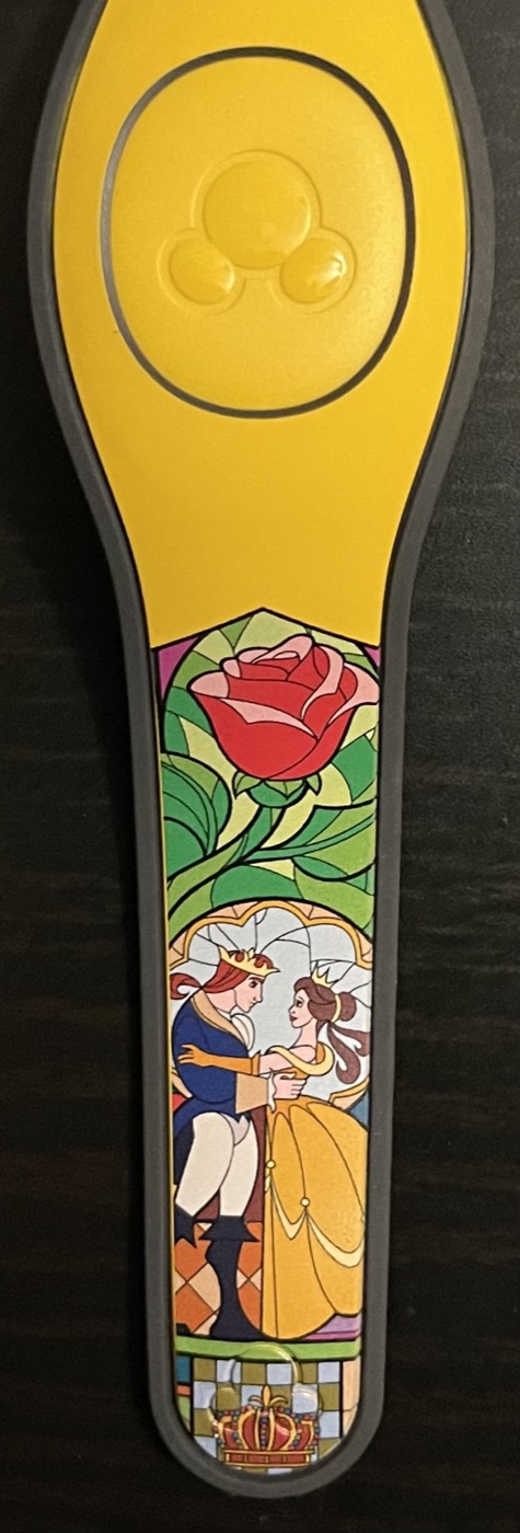 Beauty and the Beast Stained Glass view 3
