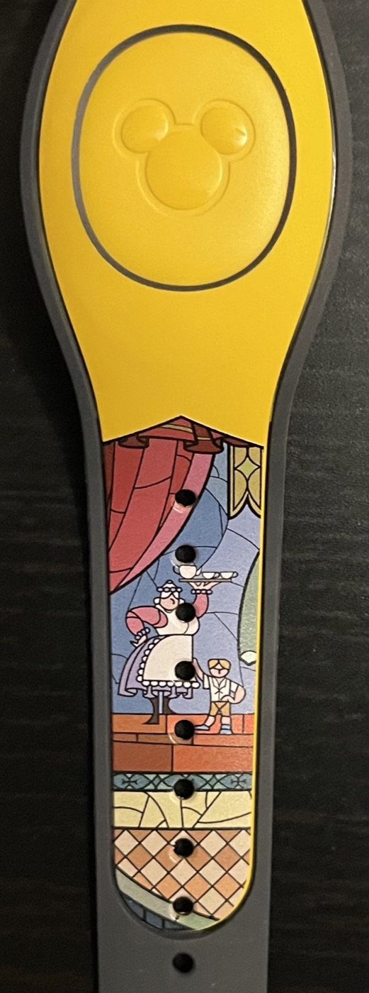 Beauty and the Beast Stained Glass view 4
