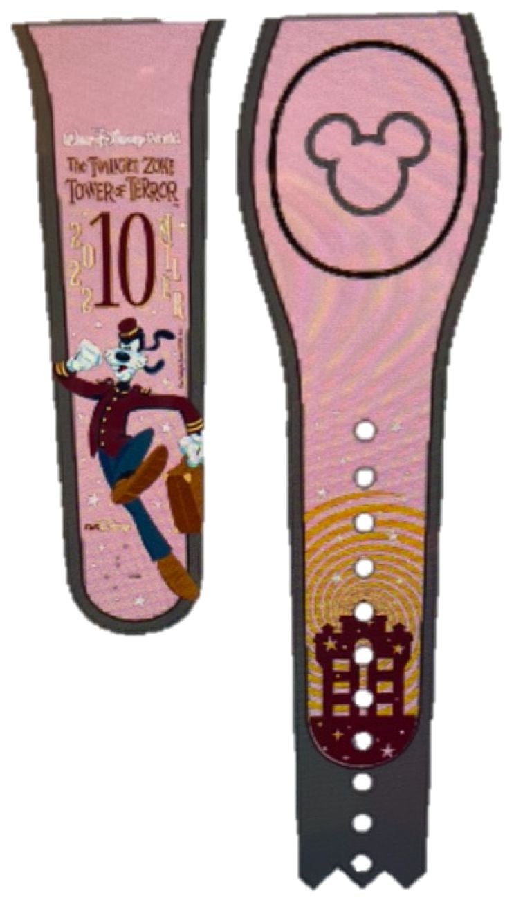 The Twilight Zone Tower of Terror 10 Miler 2022 Disney MagicBand