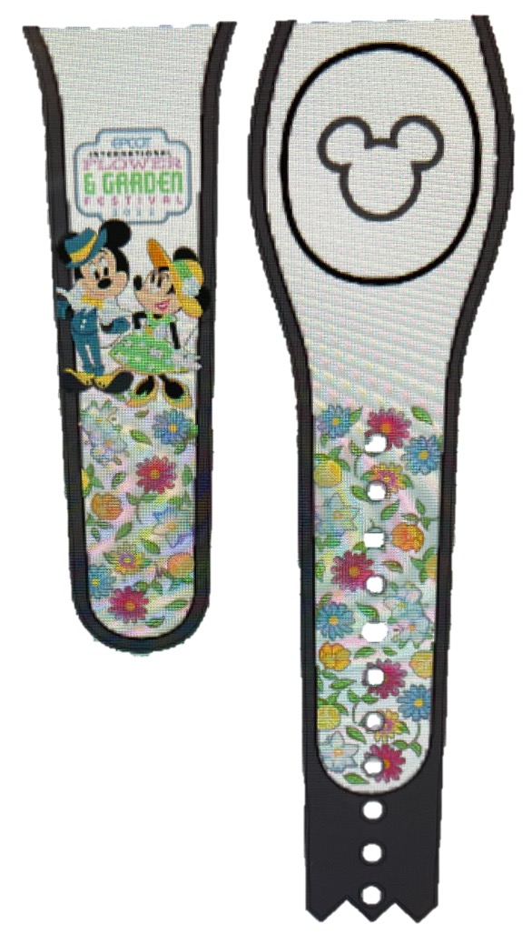 Epcot International Flower & Garden Festival 2022 – Mickey & Minnie (2022) Disney MagicBand