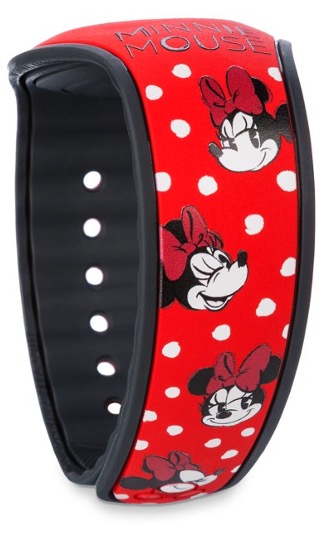 Minnie Mouse (2022, Red) Disney MagicBand