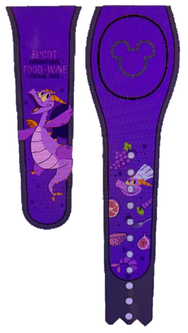 Epcot International Food & Wine Festival 2022 – Figment (2022) Disney MagicBand