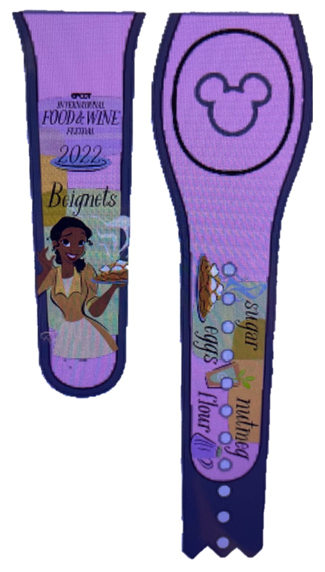 Epcot International Food & Wine Festival 2022 – Tiana Disney MagicBand