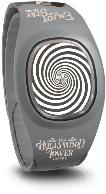 Hollywood Tower Hotel (2022) Disney MagicBand