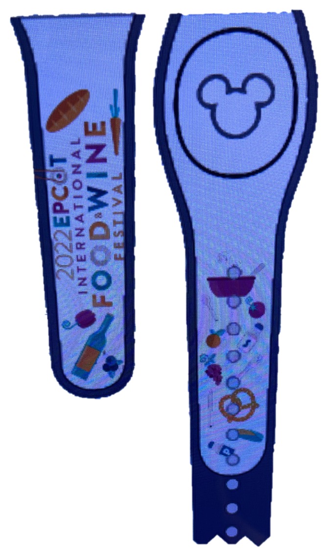 Epcot International Food & Wine Festival 2022 Disney MagicBand