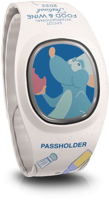 Epcot International Food & Wine Festival 2022 – Remy (2022, White) Disney MagicBand