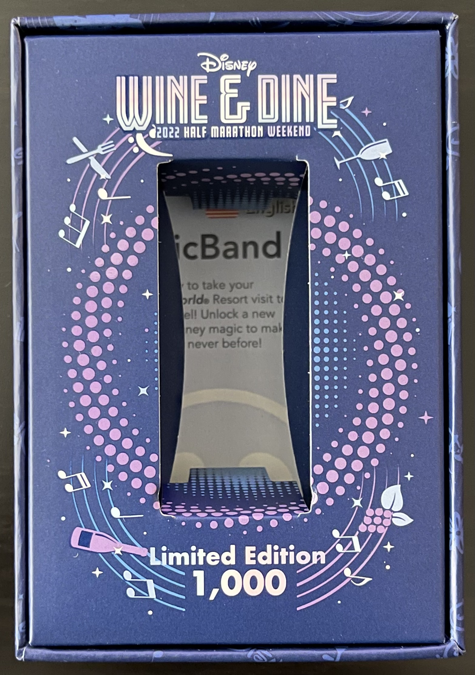 Disney Wine & Dine Half Marathon Weekend 2022 Disney MagicBand