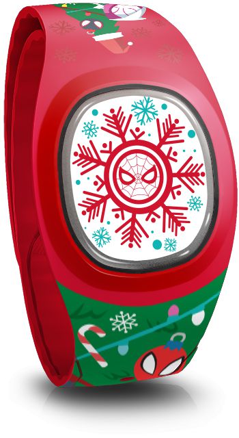 Spider-Man Holiday Disney MagicBand