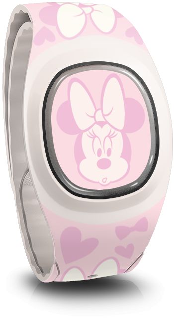Minnie Mouse (2022, White) Disney MagicBand