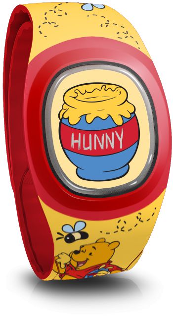 Winnie the Pooh (2022, Red) Disney MagicBand