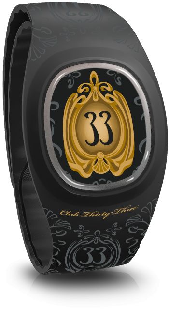 Club 33 (2023, Black, LR) #2 Disney MagicBand