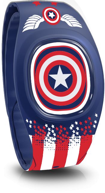 Captain America (2024) Disney MagicBand