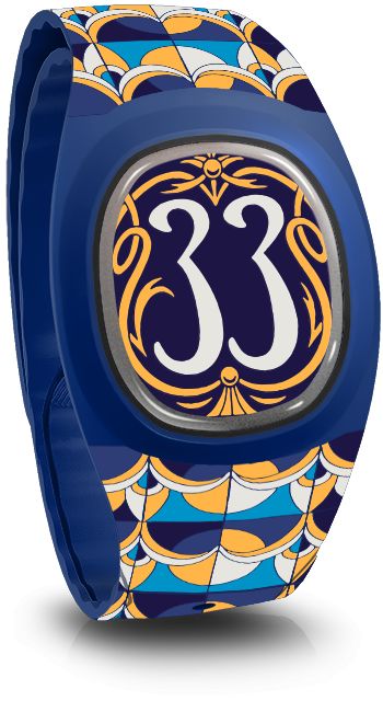 Club 33 (2024, Dark Blue, LR) Disney MagicBand