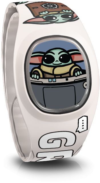 Grogu (2024, White) Disney MagicBand