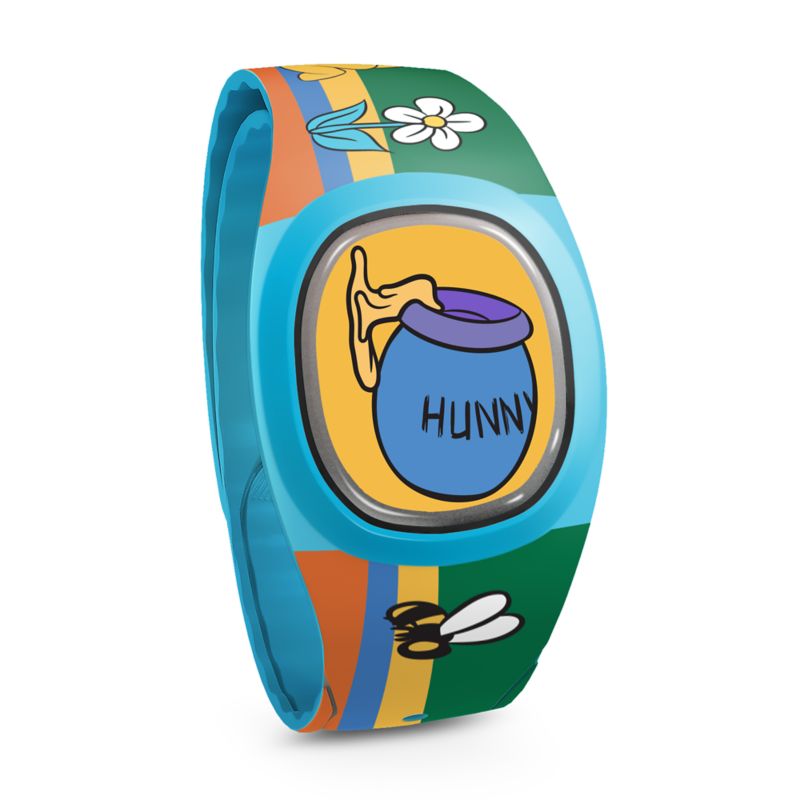 Winnie the Pooh (2024, Cyan Blue) Disney MagicBand