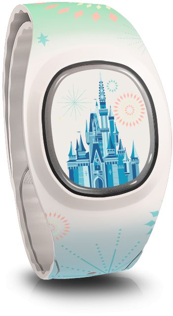 Cinderella Castle (2024, White) Disney MagicBand