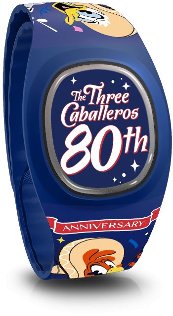 The Three Caballeros 80th Anniversary Disney MagicBand