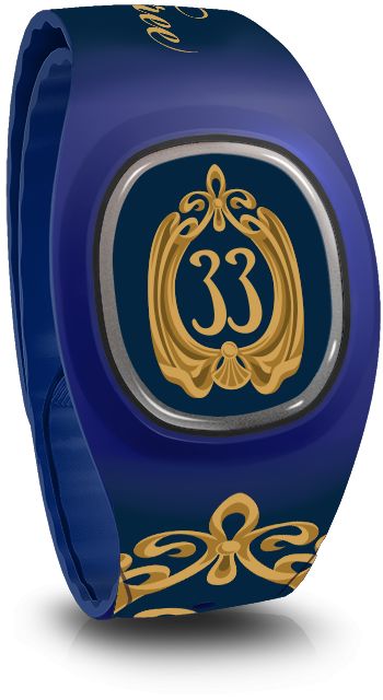 Club 33 (2025, Dark Blue, LE) Disney MagicBand